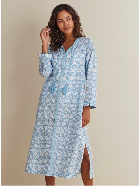 Printed Voile Women's Caftan