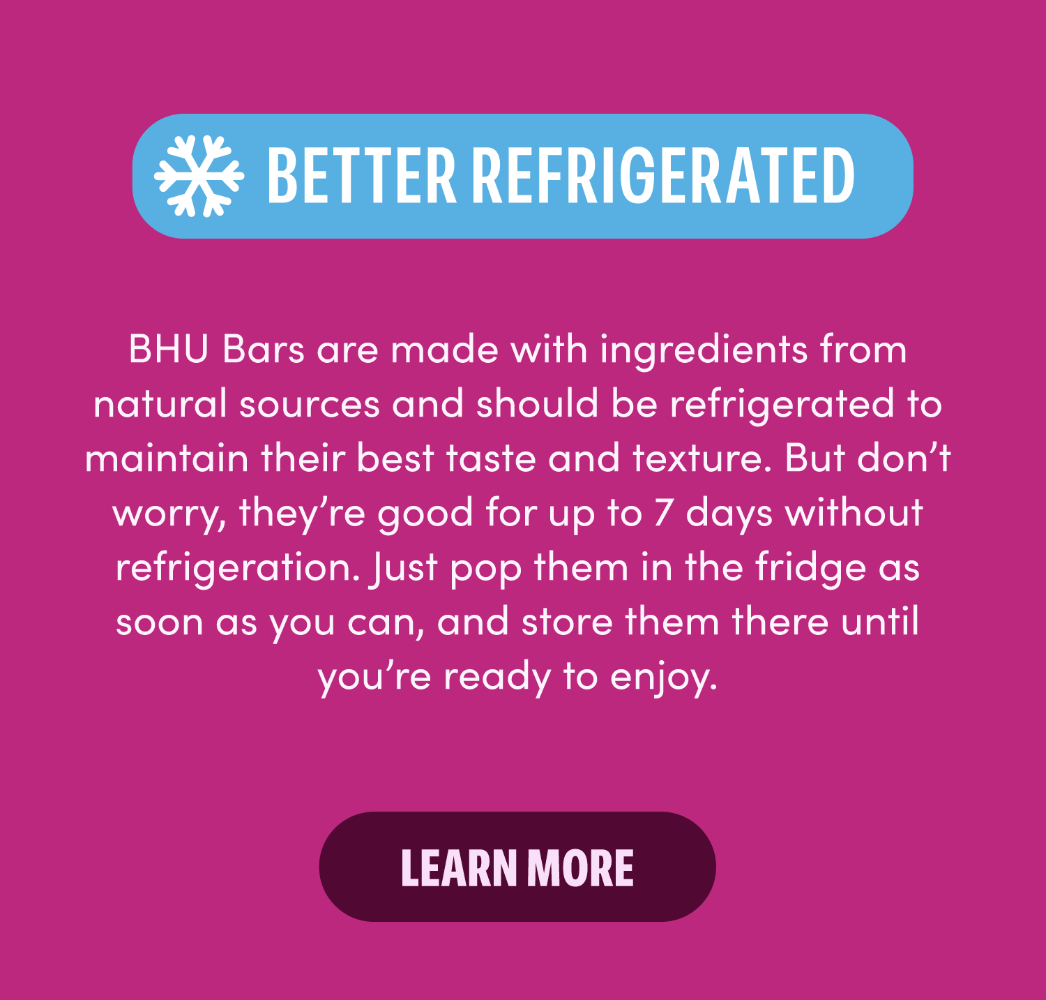Better Refridgerated 
