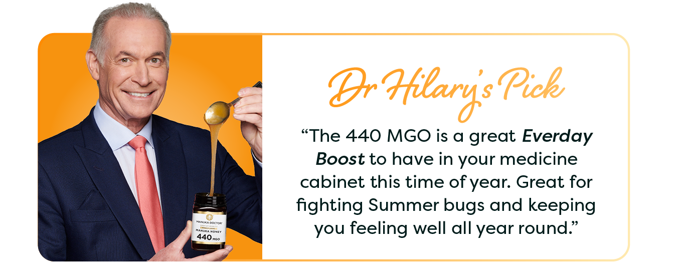Dr Hilary's Manuka Pick - the 440 MGO Manuka