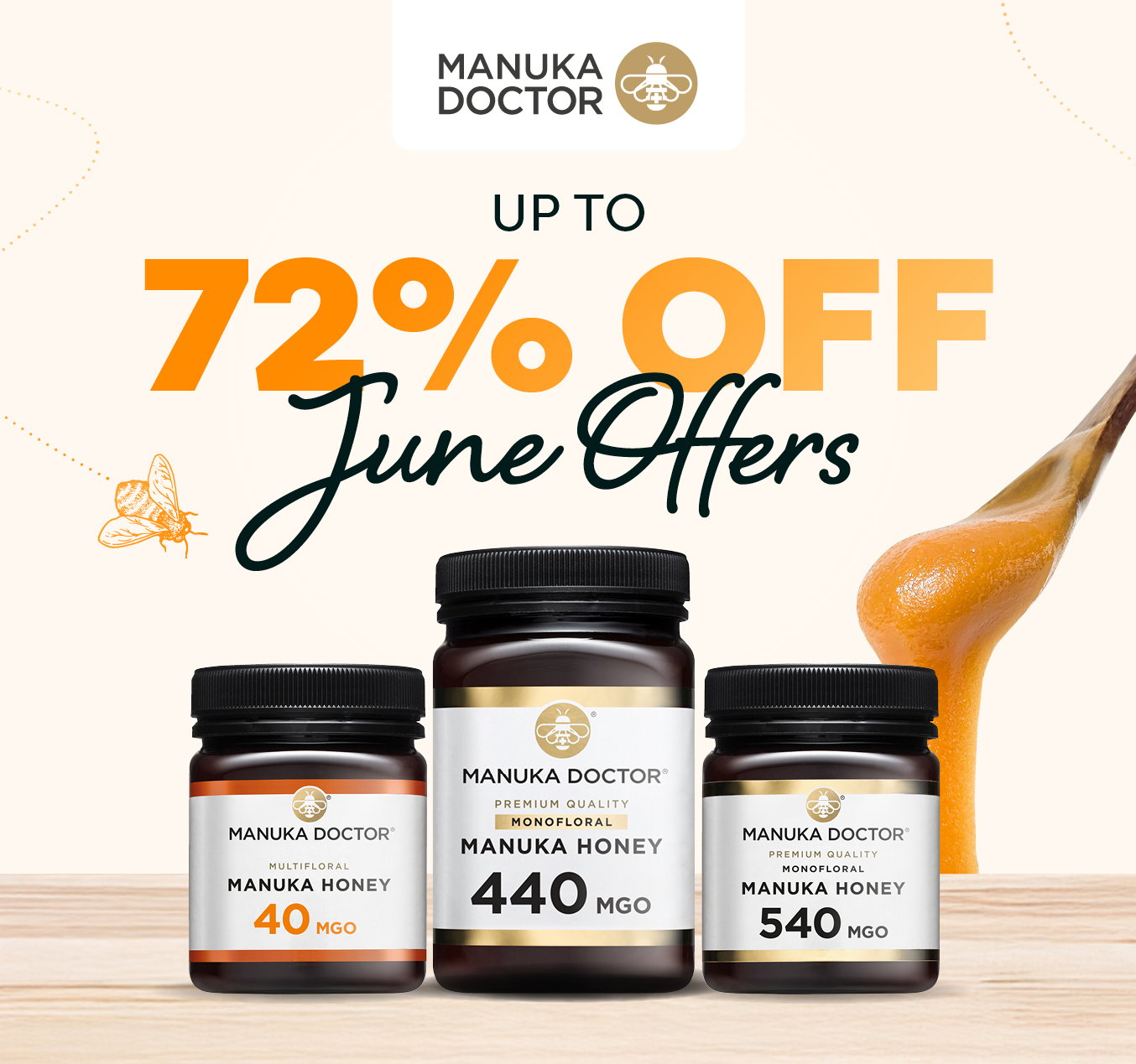 Manuka Doctor June Offers - up to 72% off