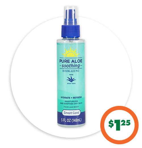 $1.25 Sun Care Reviving Aloe Mist