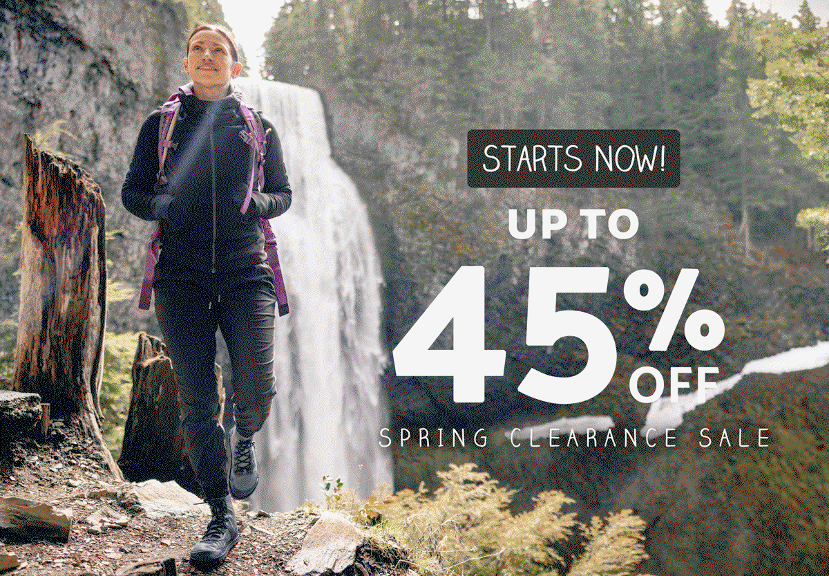 Up to 45% Off - Spring Clearance Sale