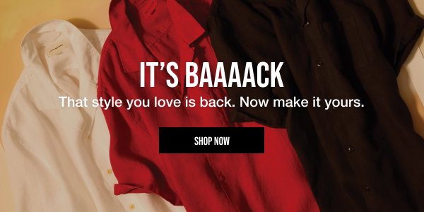 Back in stock. But not for long! Grab it before it's gone. Shop now.