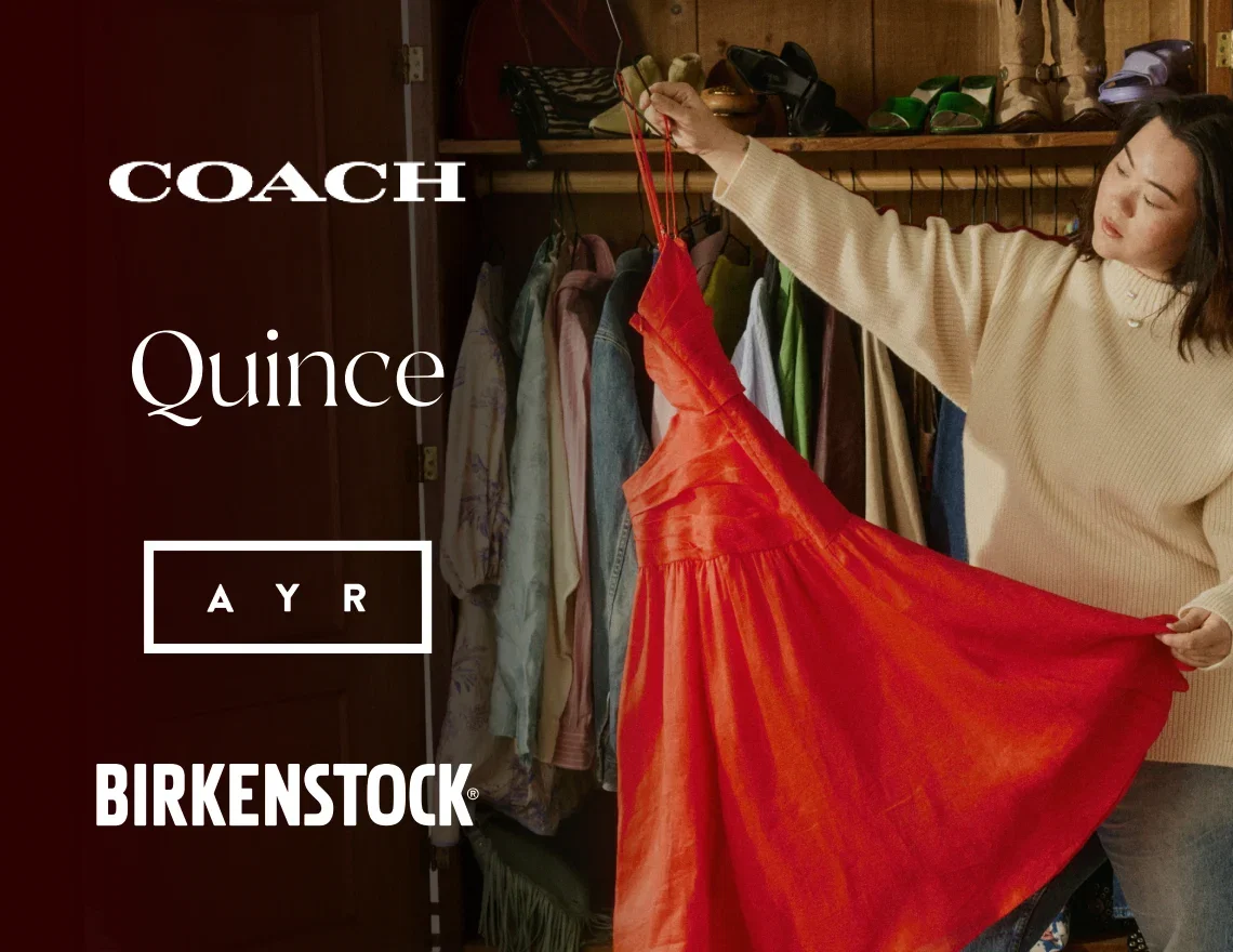 brands to sell in june | coach, quince, ayr, birkenstock