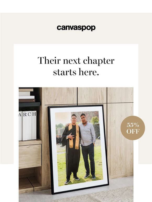 55% off a gift that shows your love