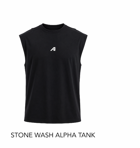STONE WASH ALPHA TANK