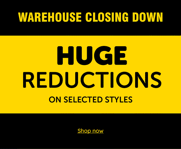 Warehouse closing down!