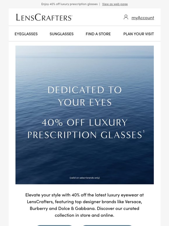 Elevate your style with luxury designer frames