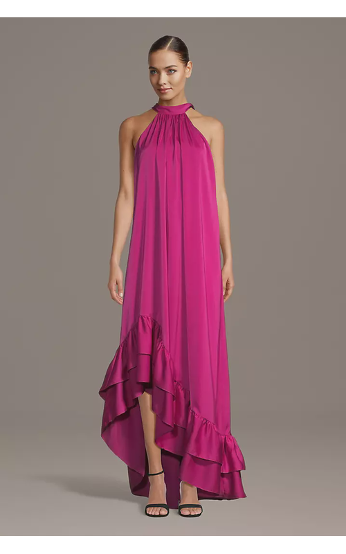 High-Neck Tent Dress