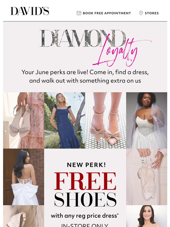 Your month in perks (FREE SHOES!)