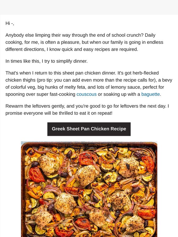 ⏲️ Quick & Easy One-Pan Wonder!
