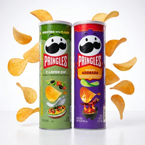 Pringles 7-Layer Dip + Enchilada Adobada