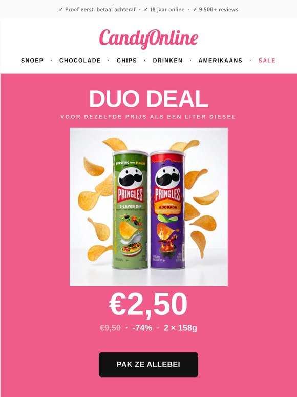 Duo Deal: goedkoper dan diesel