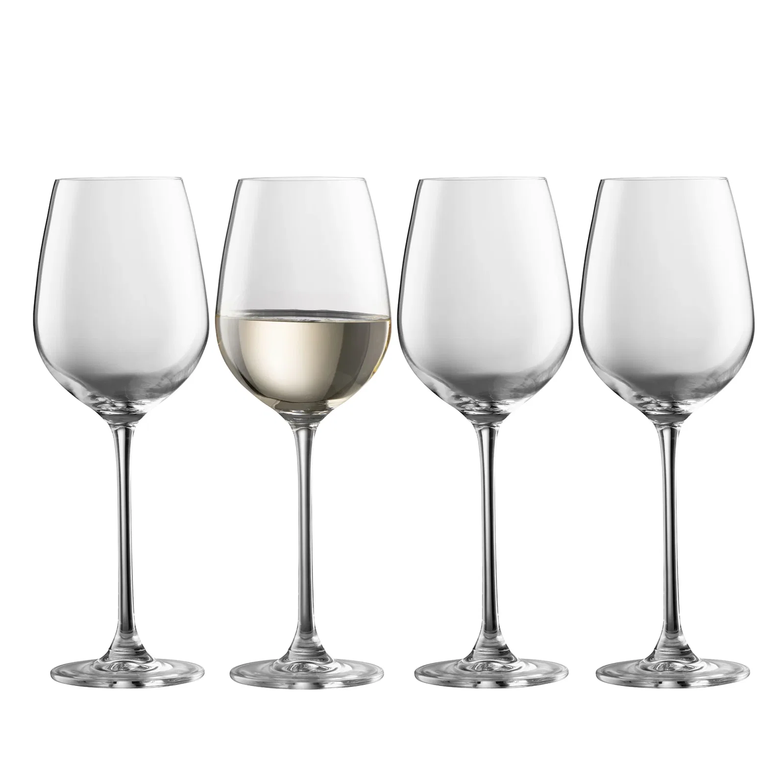 Image of Galway Crystal Solus White Wine Set of 4