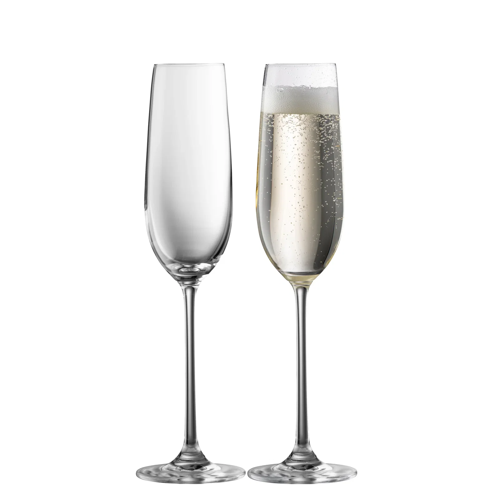 Image of Galway Crystal Solus Flute Pair
