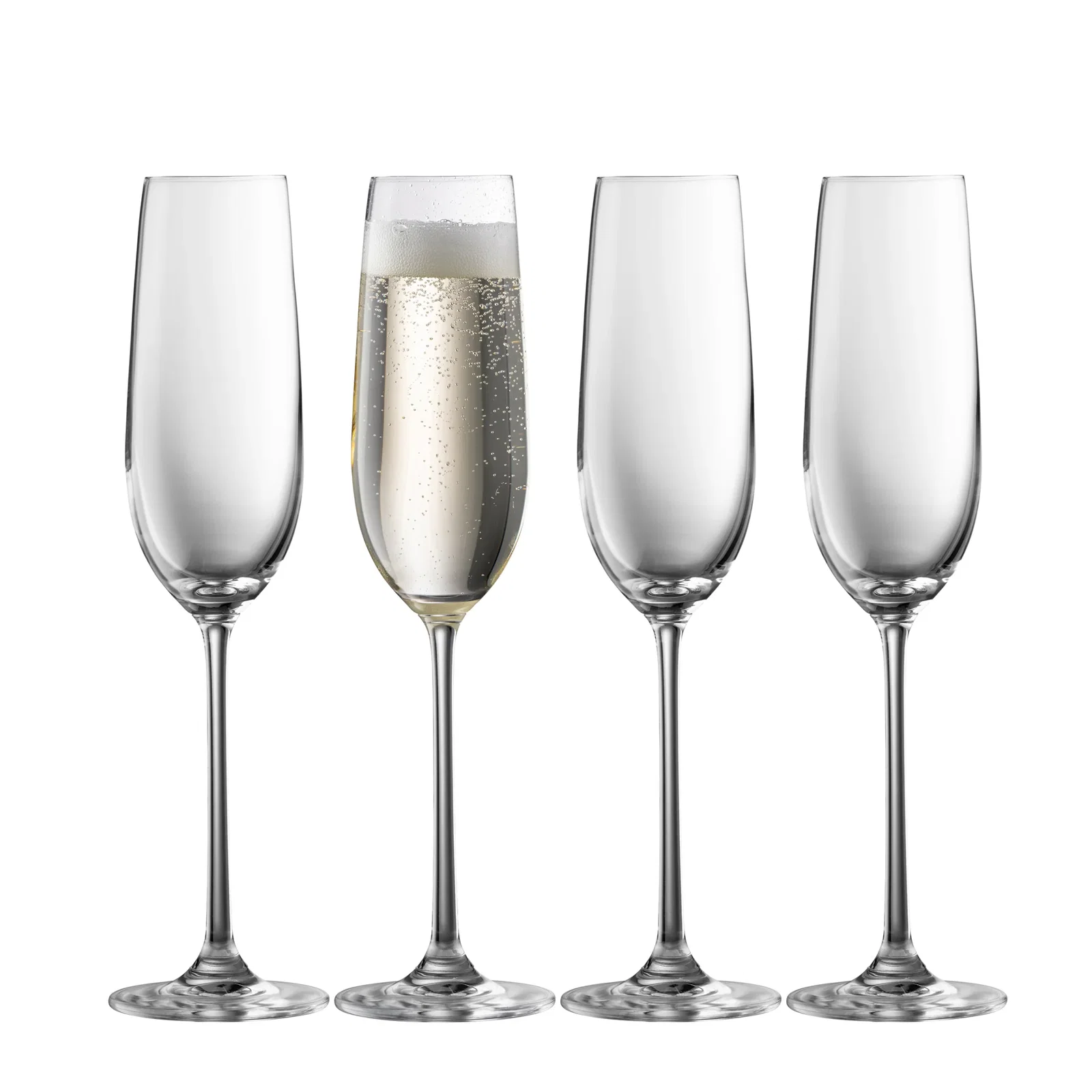 Image of Galway Crystal Solus Flute Set of 4