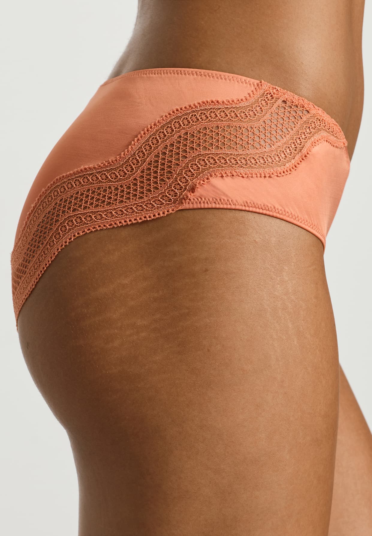 Cira  Lace High Cut Briefs