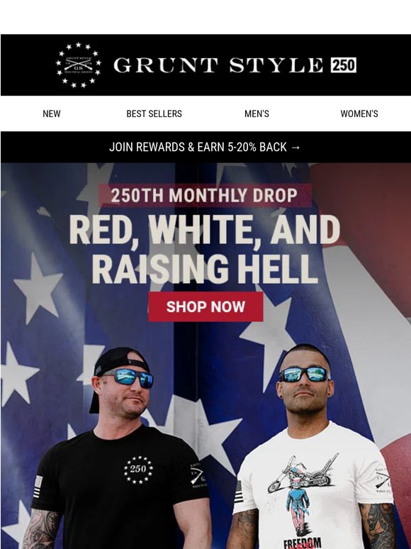 NEW 250th Monthly Drop is HERE 🇺🇸