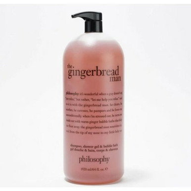 Philosophy The Gingerbread Man Shampoo, Shower Gel & Bubble Bath