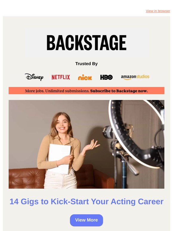 Earn up to $3,500: New Roles in Horror, Drama & Commercials