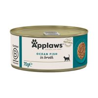 Applaws Adult Cat Cans Tuna/Fish in Broth 70g