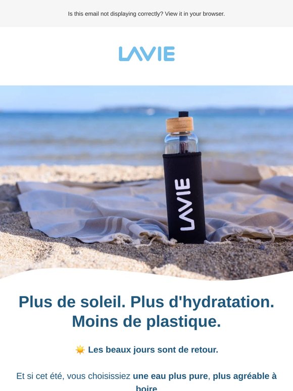 ☀️ L'été arrive... et votre eau est-elle prête ?