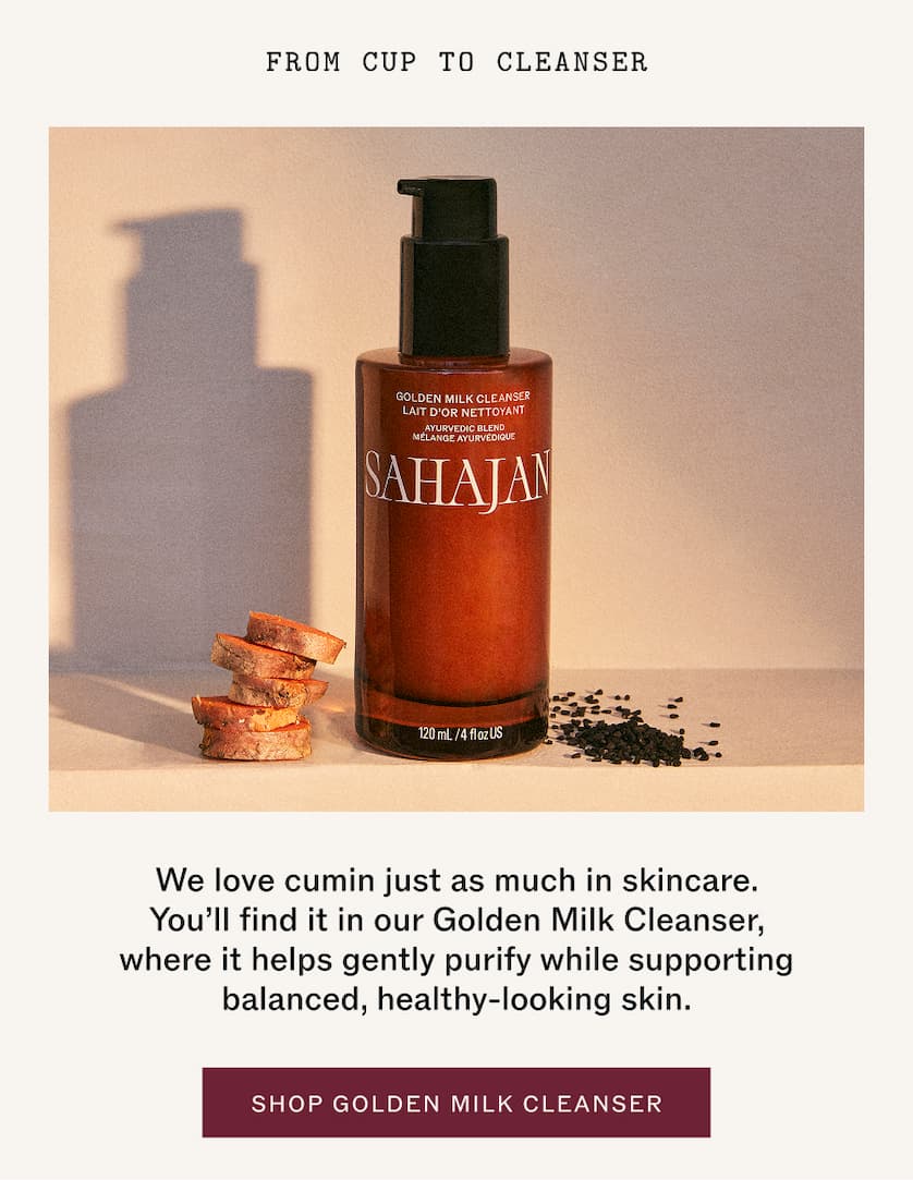 From cup to cleanser: Shop Golden Milk Cleanser