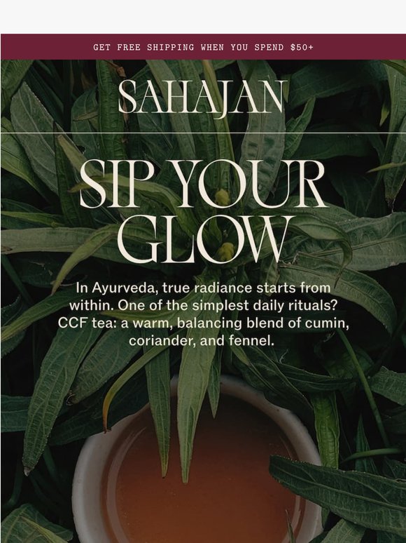 🫖 The tea recipe your skin will love