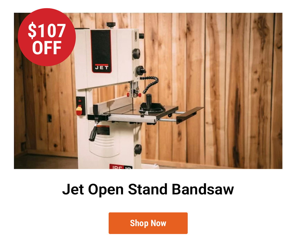 Jet Open Stand Bandsaw