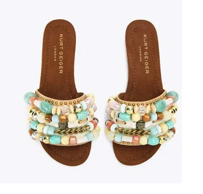 Southbank Beaded Flat 