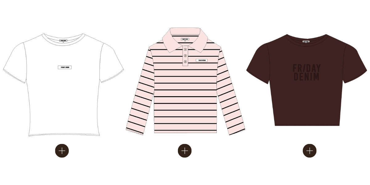 New Friday Denim tops