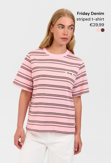 Friday Denim striped t-shirt