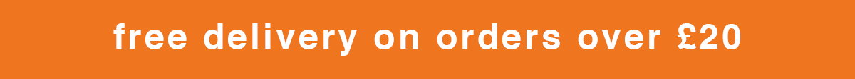 free delivery on orders over £20