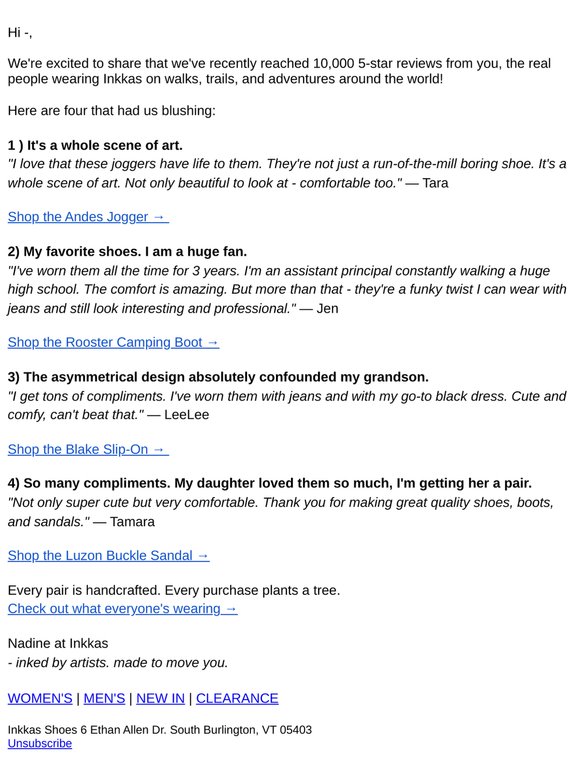 10,000+ heartfelt reviews. Here are 4 favorites.