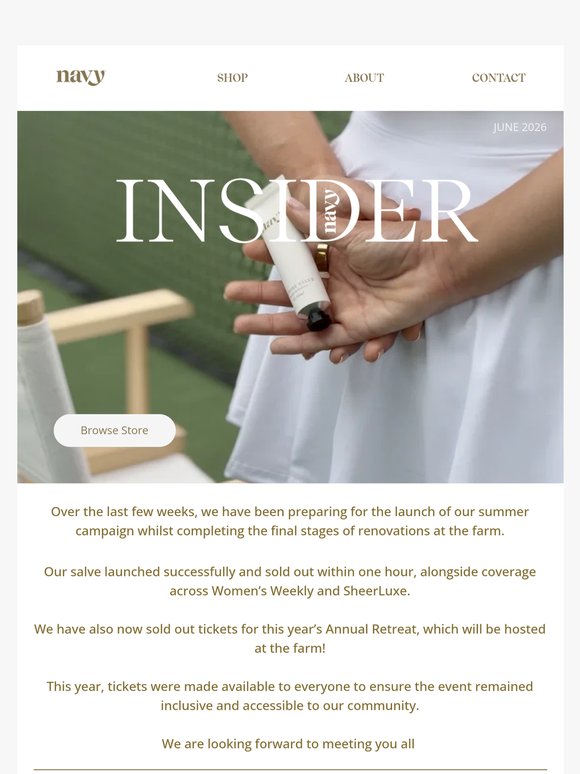 Navy Insider | June arrived in the rain