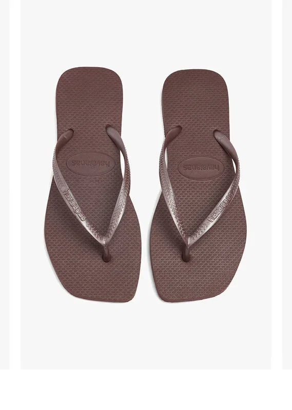 Havaianas flat sandals brown