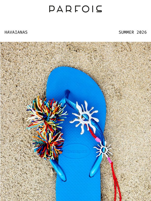 Havaianas: Blue, Brown and Orange