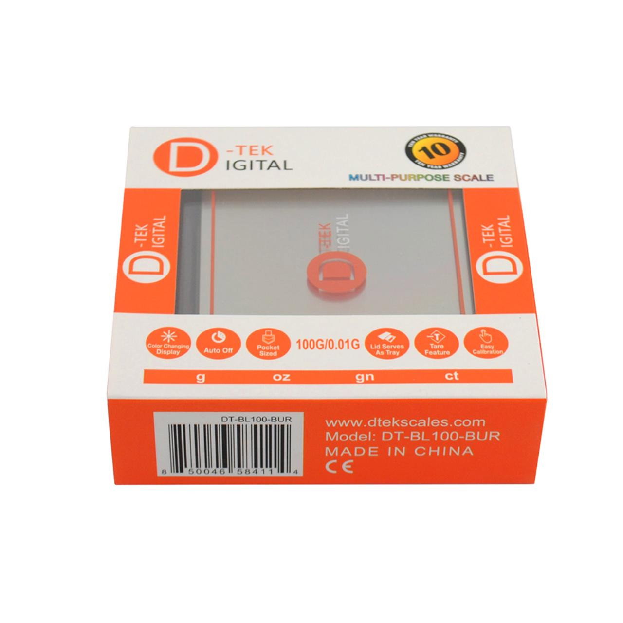 D-TEK DIGITAL SCALE - 100G