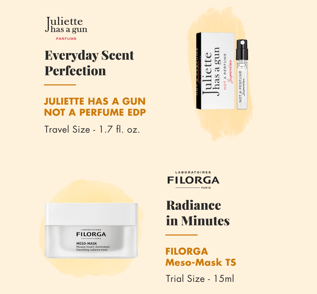 Included: Juliette Has A Gun - Filorga