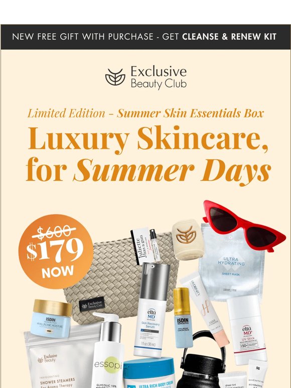 Limited Edition: Summer Skin Essentials Box Now Available ☀️