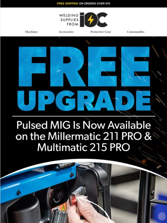 Miller's FREE Pulsed MIG Update