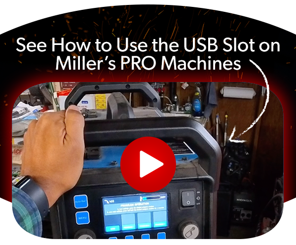 See how to use the USB slot on these PRO machines