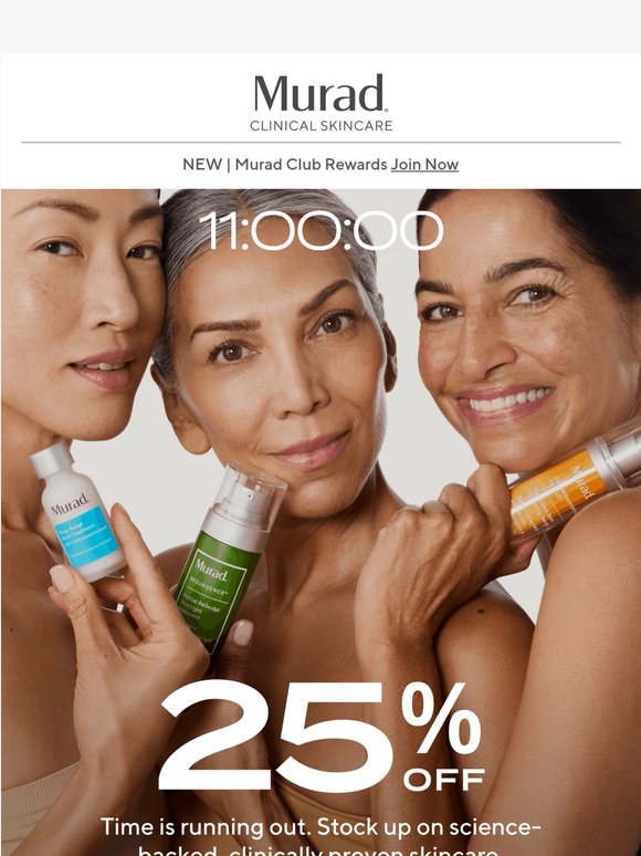 FINAL CALL | Enjoy 25% Off