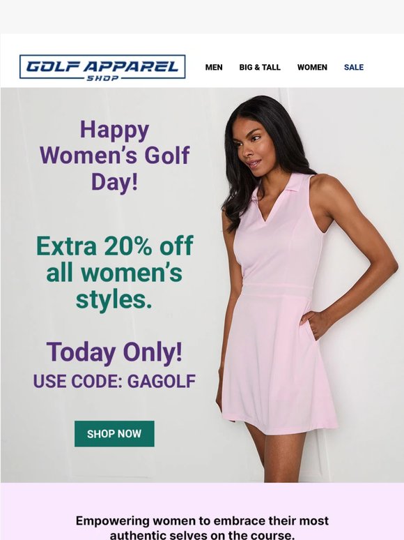 Celebrate Women’s Golf Day with Us🏌️‍♀️