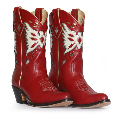 Red Cowboy Boot