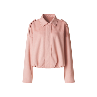 Blush Suede Jacket