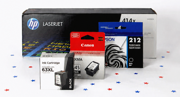 One cartridge or full restock? Keep essential printing supplies within reach this Memorial Day. For a limited time, receive 5% off your order of compatible and name-brand printer cartridges, making it easier to stay stocked for work, home, and everyday printing needs.                Shop By Printer Brand