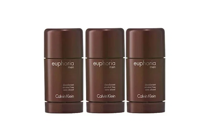 3-pack Calvin Klein Euphoria For Men Deostick 75ml