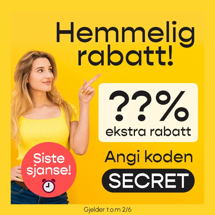 hemmelig rabatt