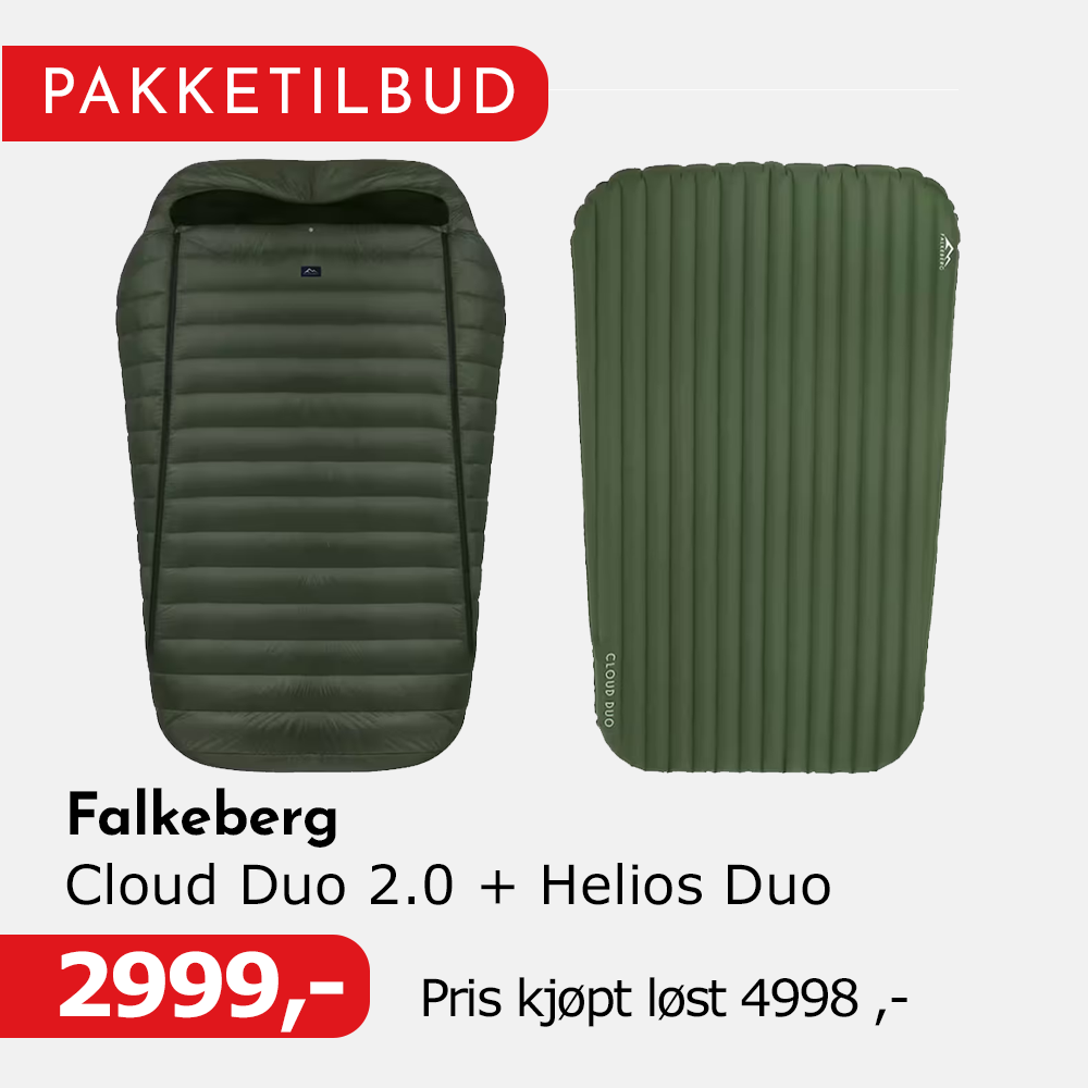 Pakketilbud Falkeberg Cloud Duo 2.0 + Helios Duo